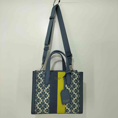 ケイトスペードニューヨーク kate spade NEW YORK スペード フラワー ジャカード ストライプ マンハッタン スモール トート レディース